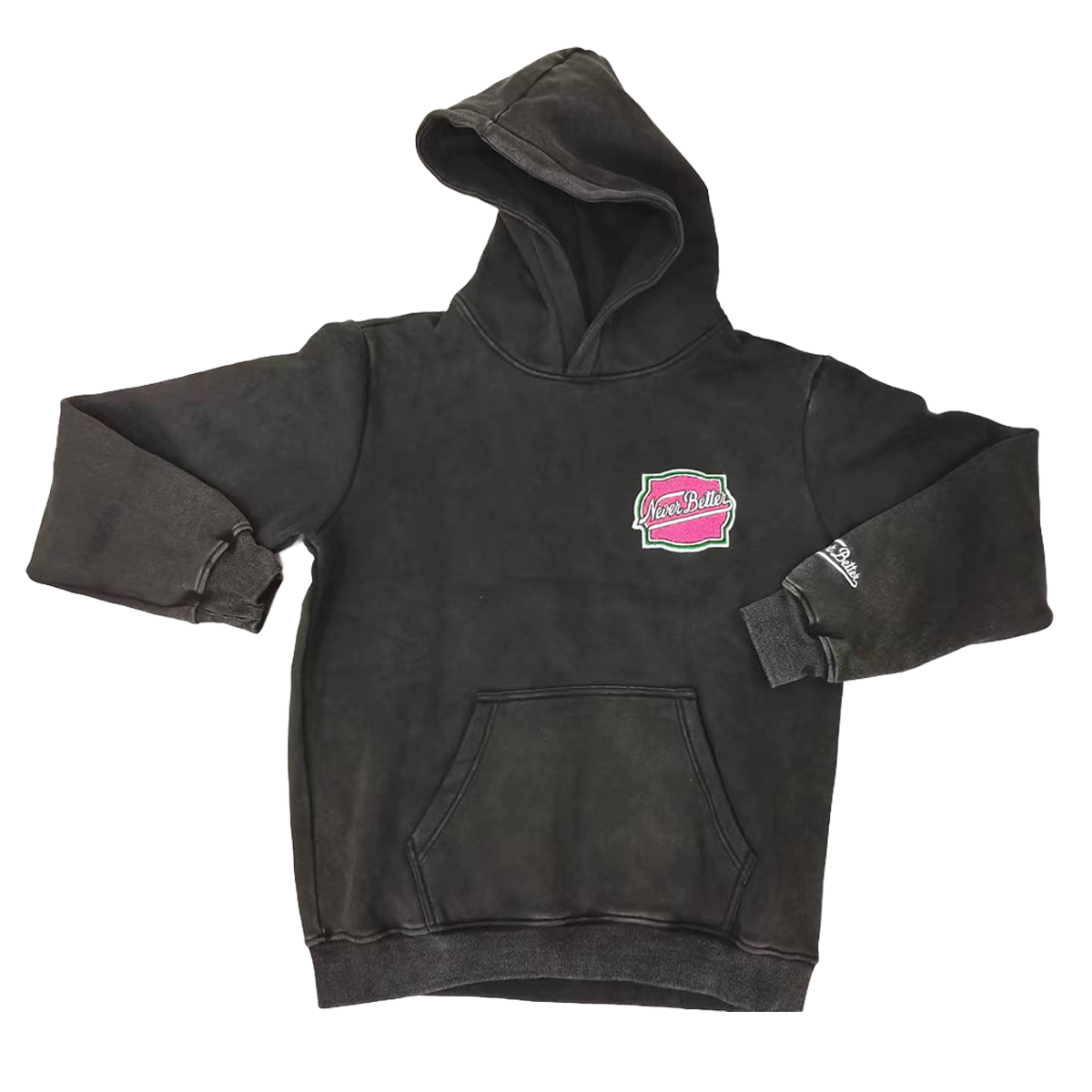 NBC Washed Pullover Hoodie