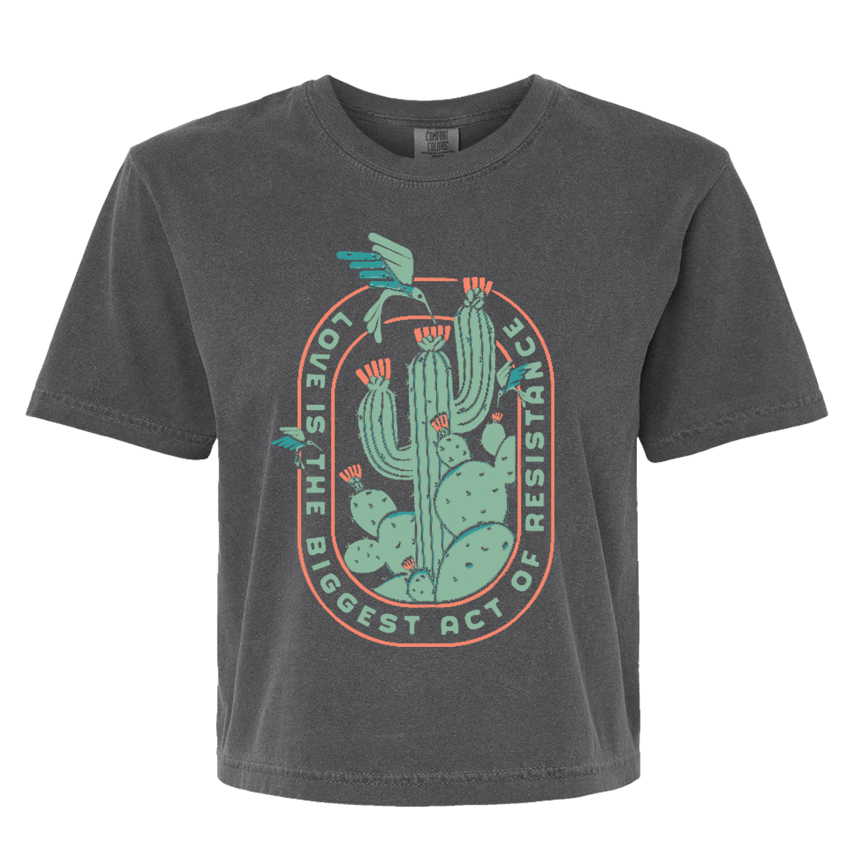 The Resistance Boxy Crop T-Shirt