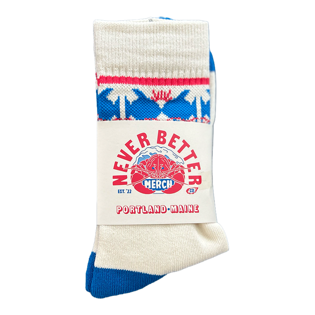 NBC Fish Crew Socks